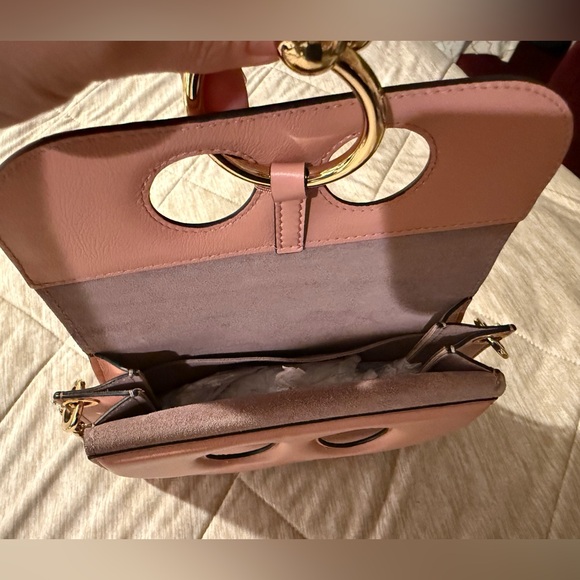 JW Anderson Mini Pierce Bag Blush Pink - Picture 6 of 6